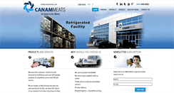 Desktop Screenshot of canammeats.com